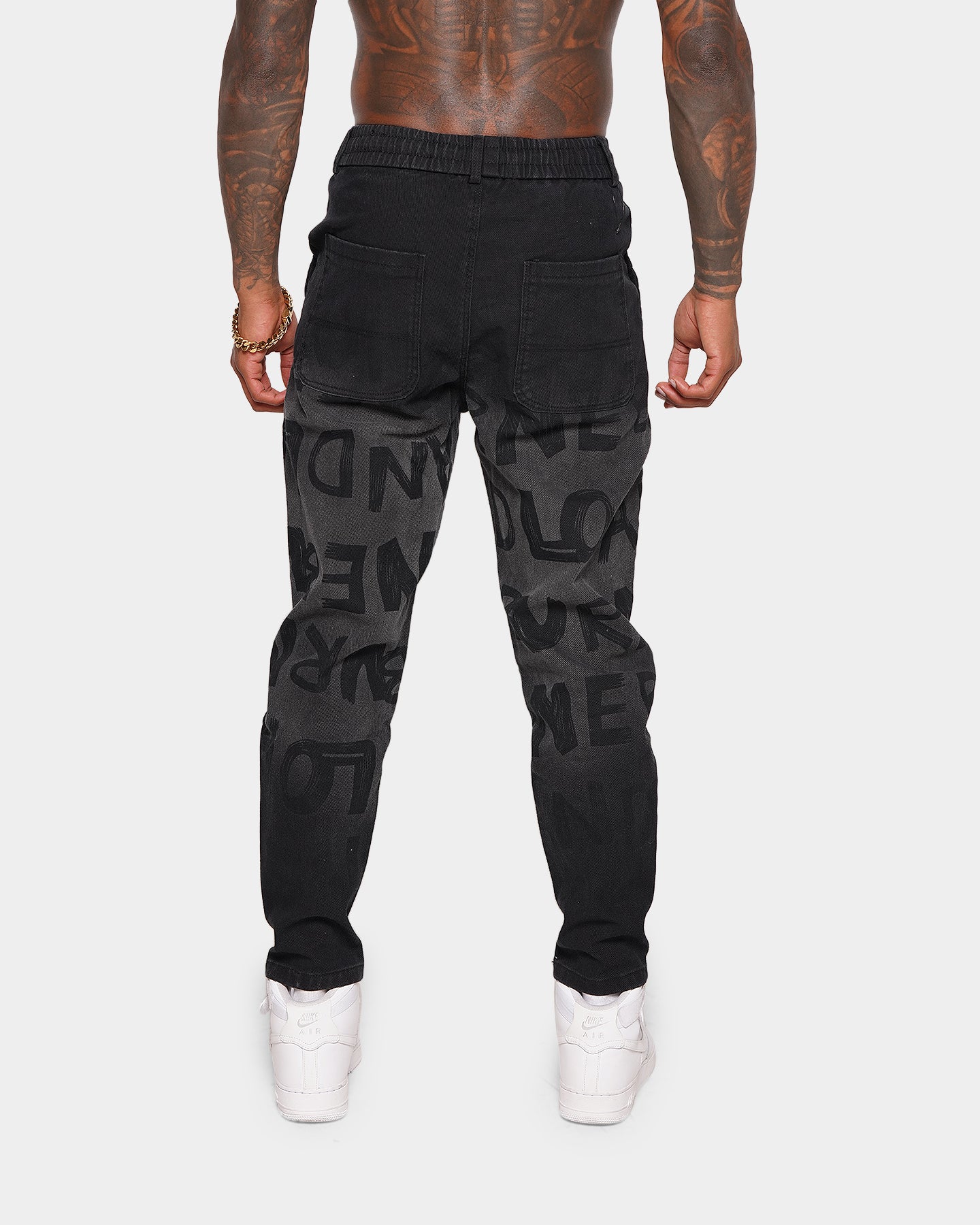 XXIII Oanez Script Jeans Black - Image 5