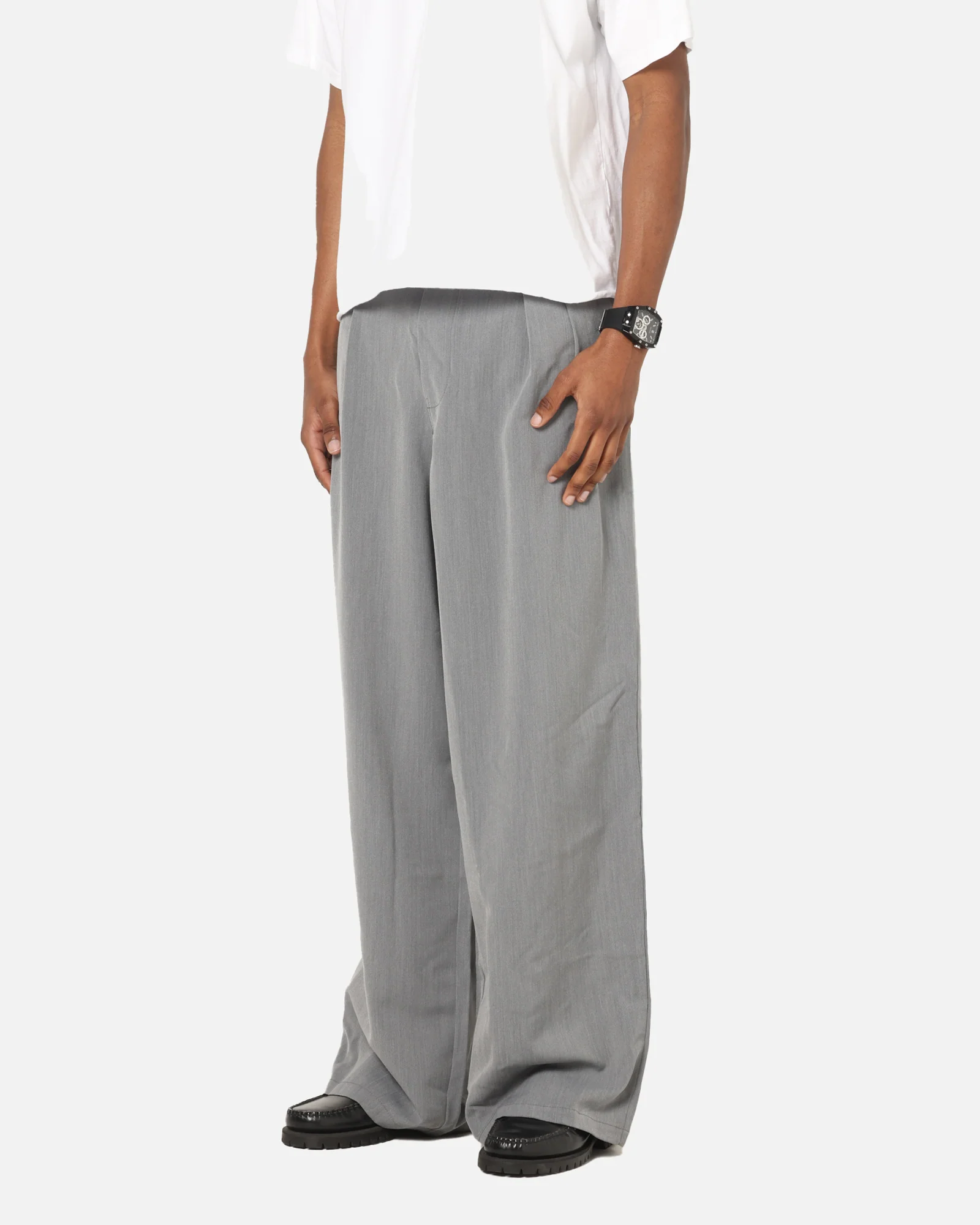 XXIII Pleated Pant Grey - Image 6