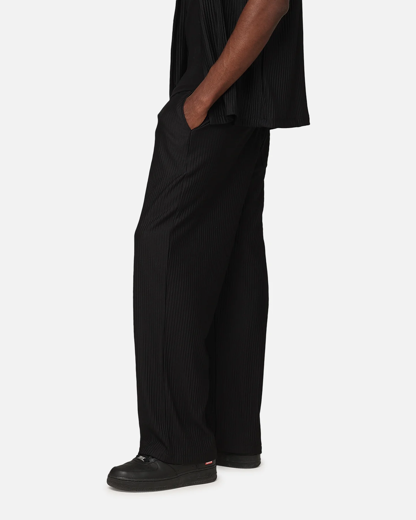 XXIII Pleated Pants Black - Image 6