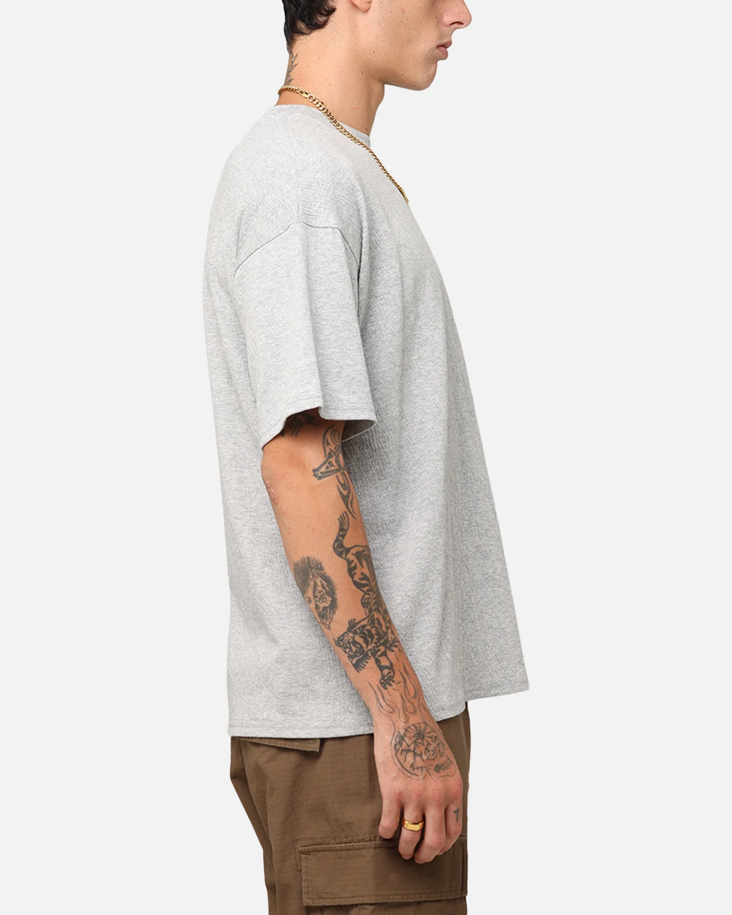 XXIII Sahara T-Shirt Grey Marle - Image 4