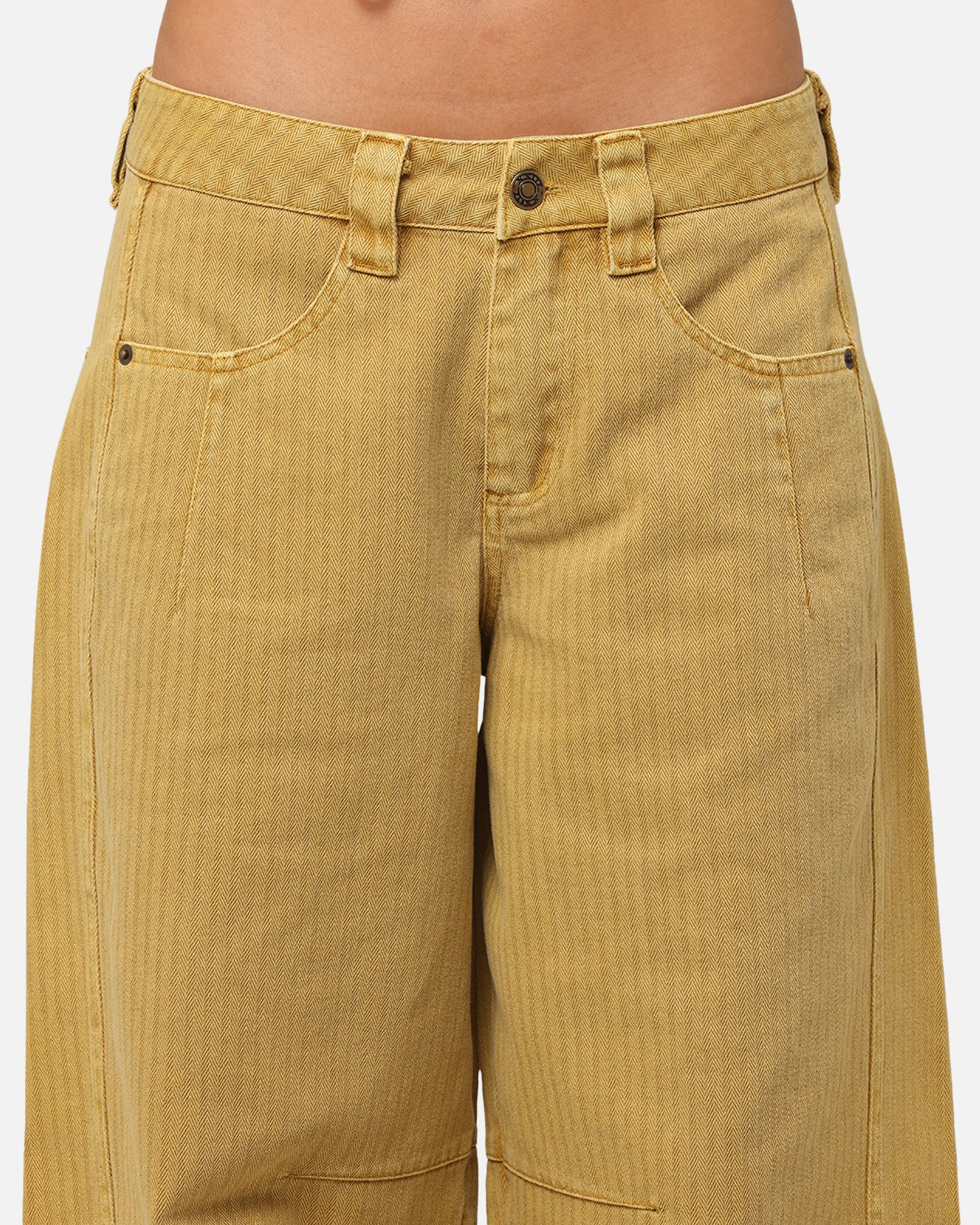 XXIII Women's Barrel Leg Pant Gold - Image 7